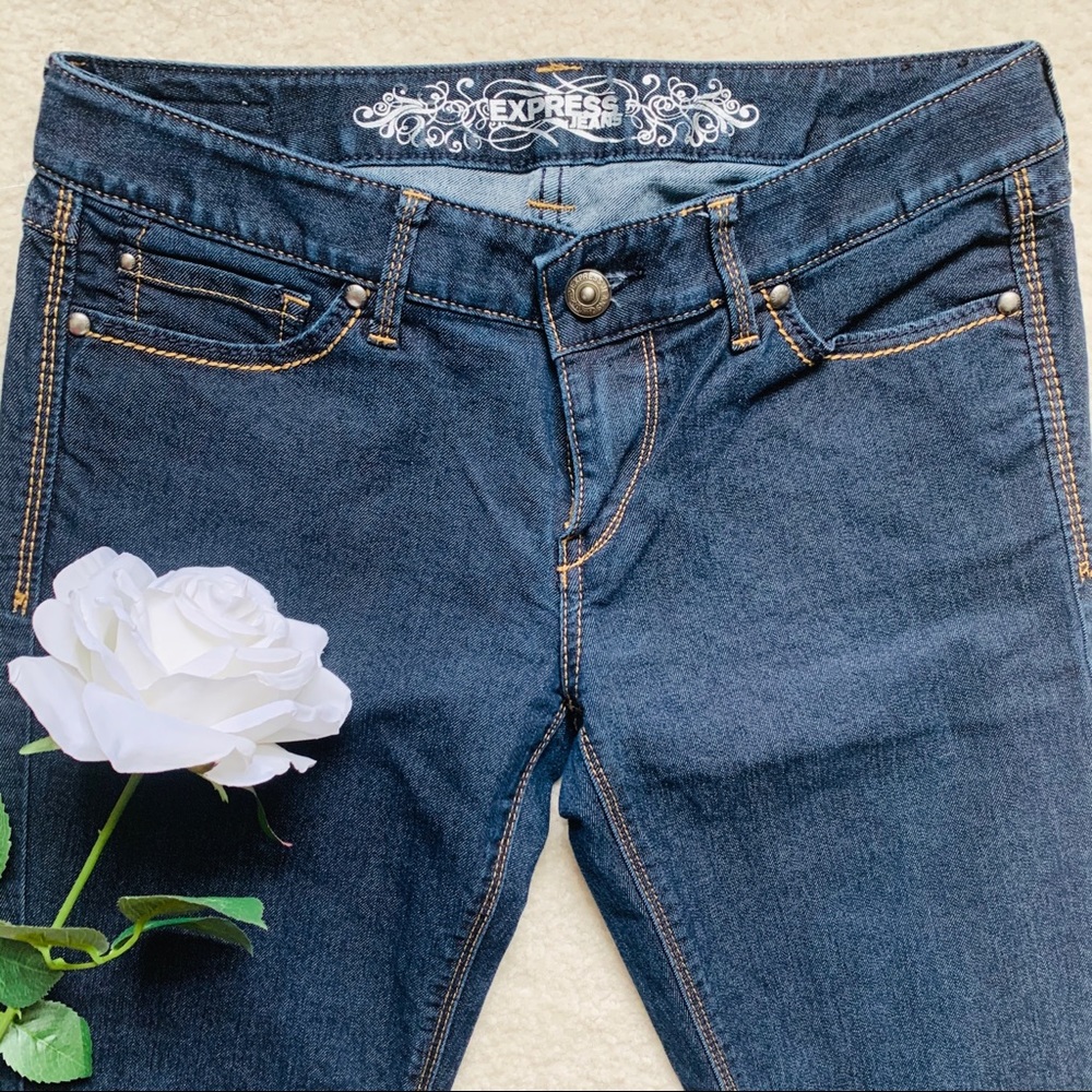 Express Flare Blue Jeans 👖